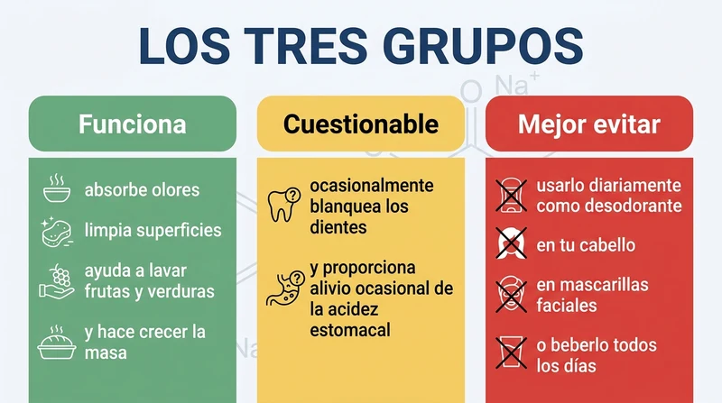 Los tres grupos