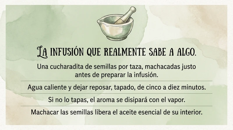 La infusión que sí sabe a algo
